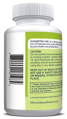 ENP Alpha Lipoic Acid label closeup shows quality packaging for healthy aging.