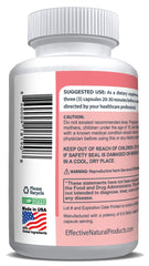 ENP Menopause Support ingredients scene with natural botanicals.