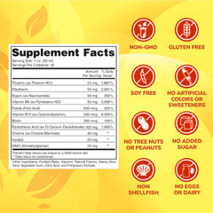 ENP Super B Complex Liquid label close-up showing high-absorption formula for energy
