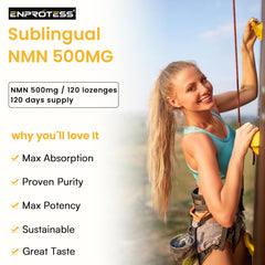 Under-tongue administration of Enprotess NMN for fast absorption