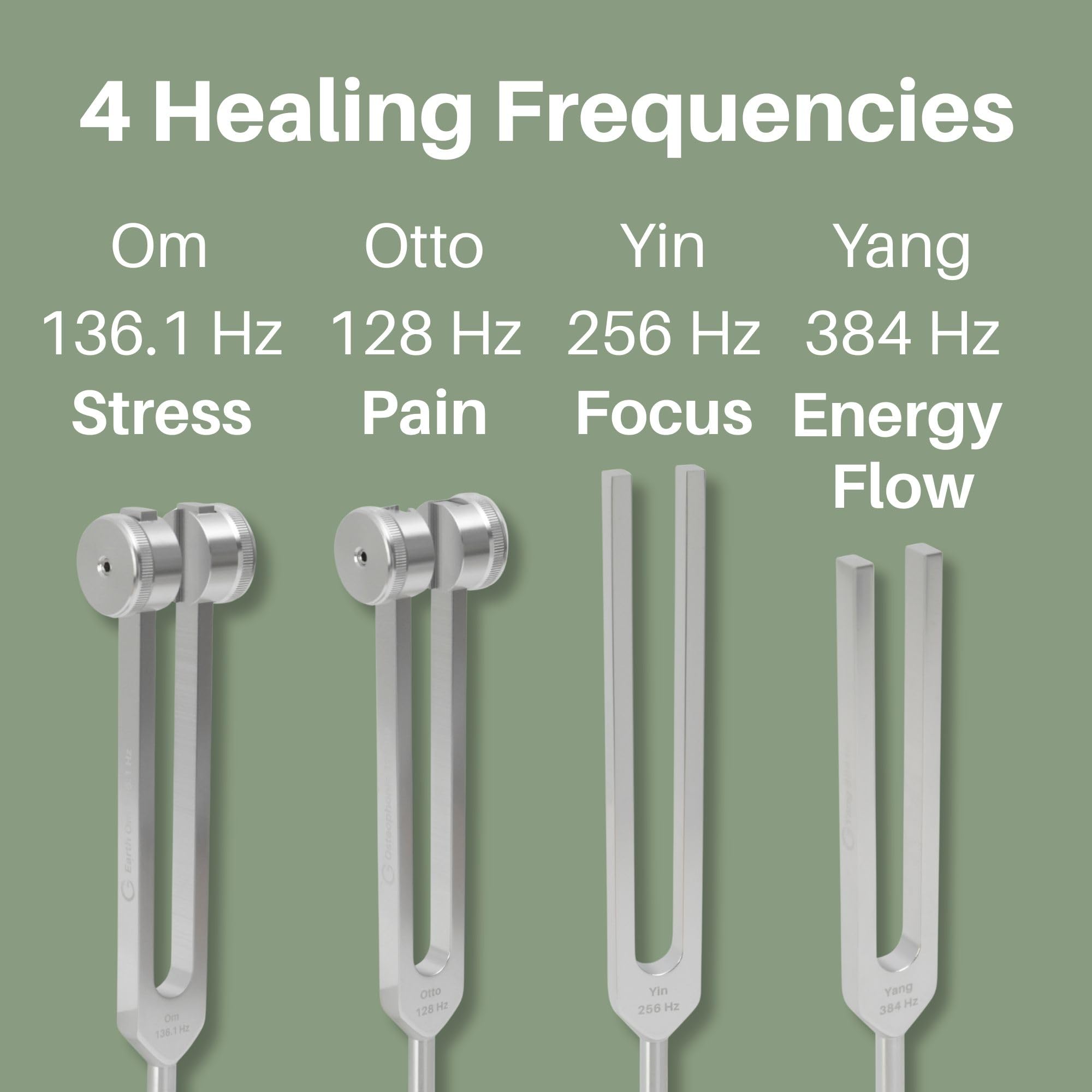 ENSO SENSORY 256Hz tuning fork scene aimed at mental focus and relaxation