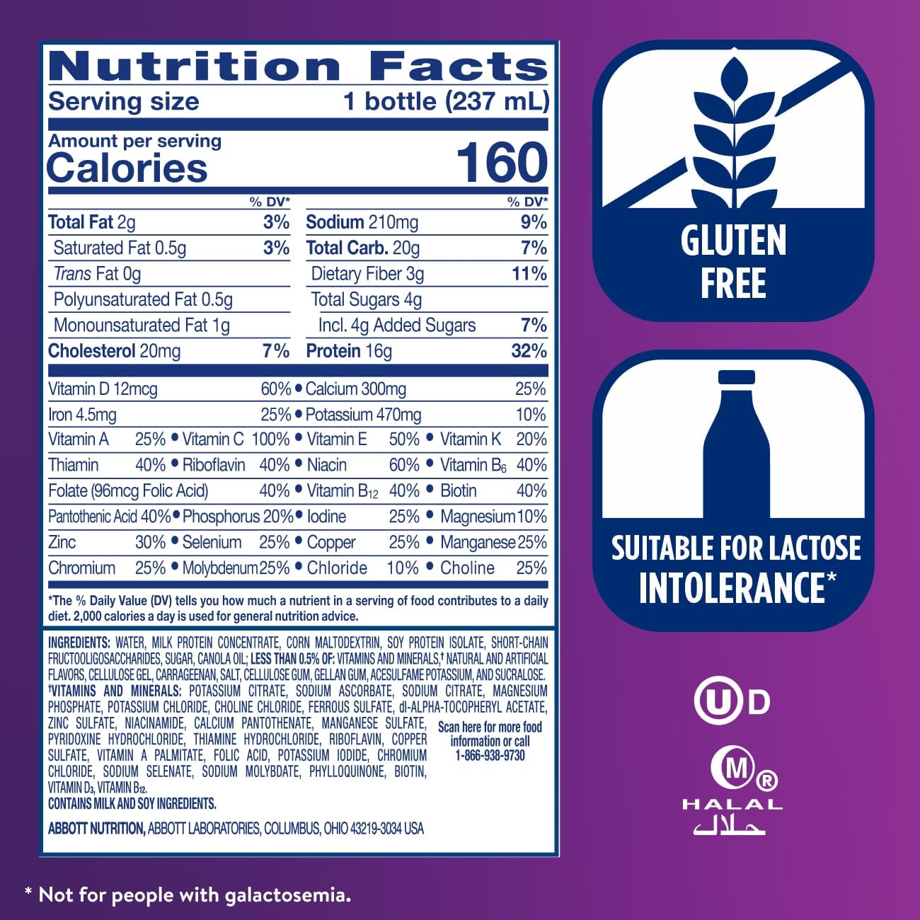 Eight-ounce bottles in a 24-pack for regular on-the-go use.