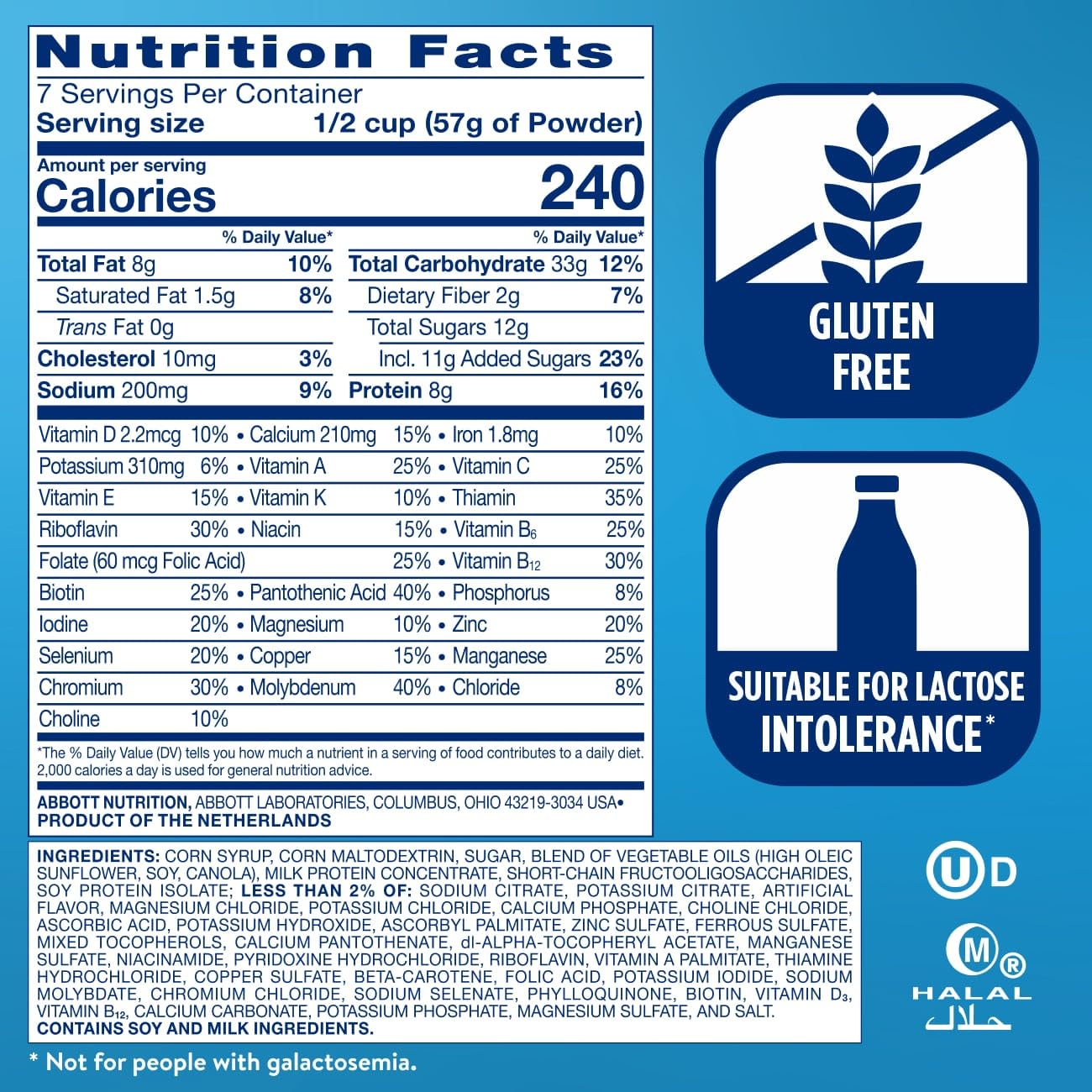 Ensure Original Vanilla shaker prepared for a smooth, delicious shake