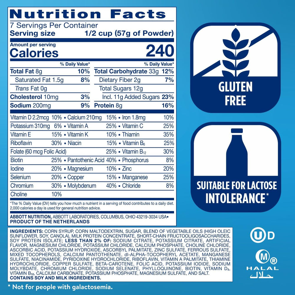 Ensure Original Vanilla shaker prepared for a smooth, delicious shake