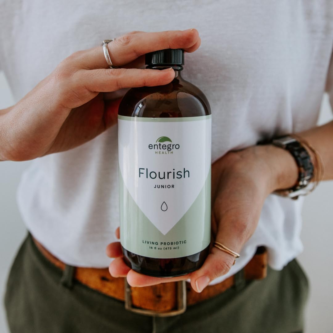 ENTEGRO Flourish Junior organic ingredients emphasize non-GMO vegan base