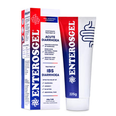 Enterosgel 225 g tube front view shows a convenient detox option.