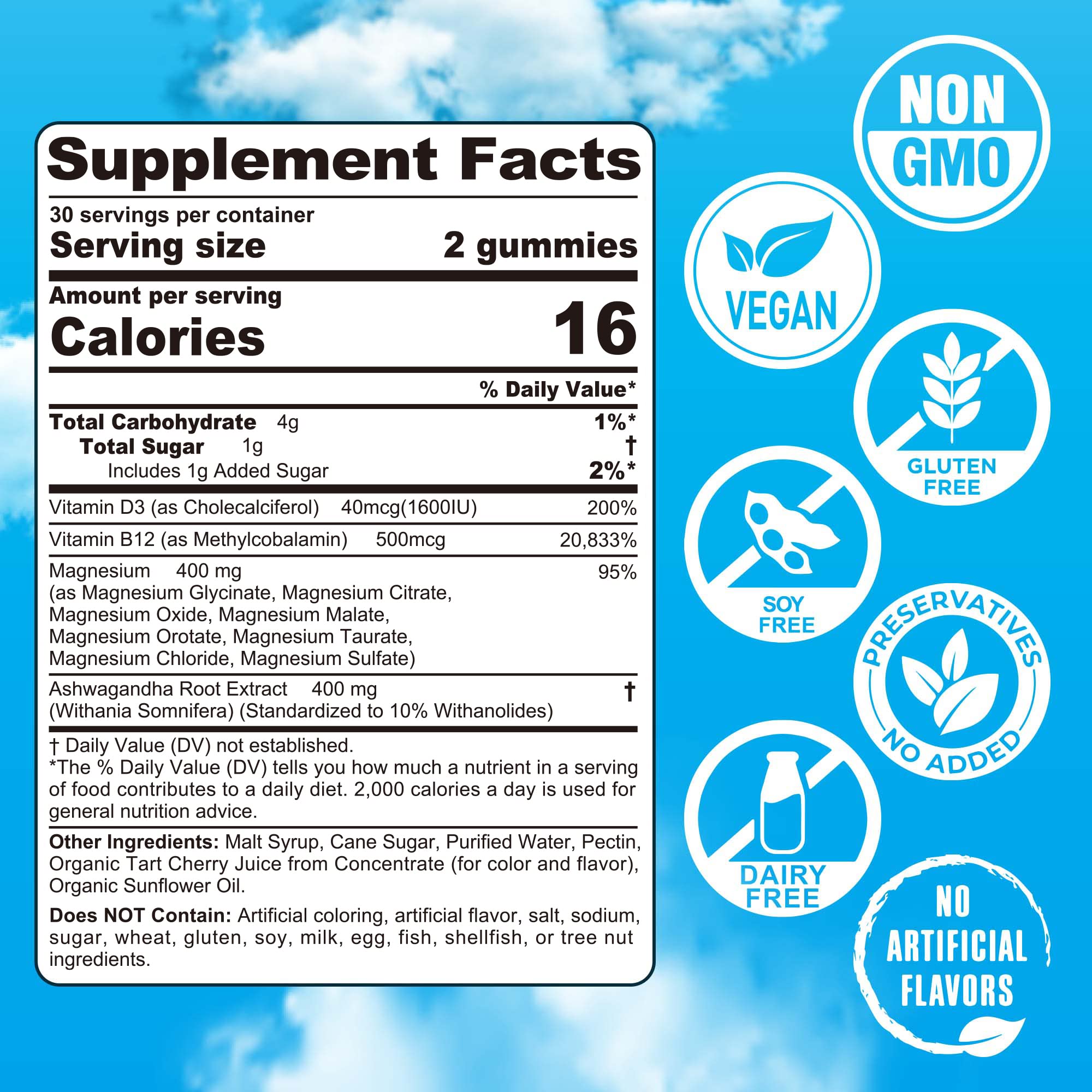 Close-up of EnvyCure label highlights eight magnesium forms for broad support.