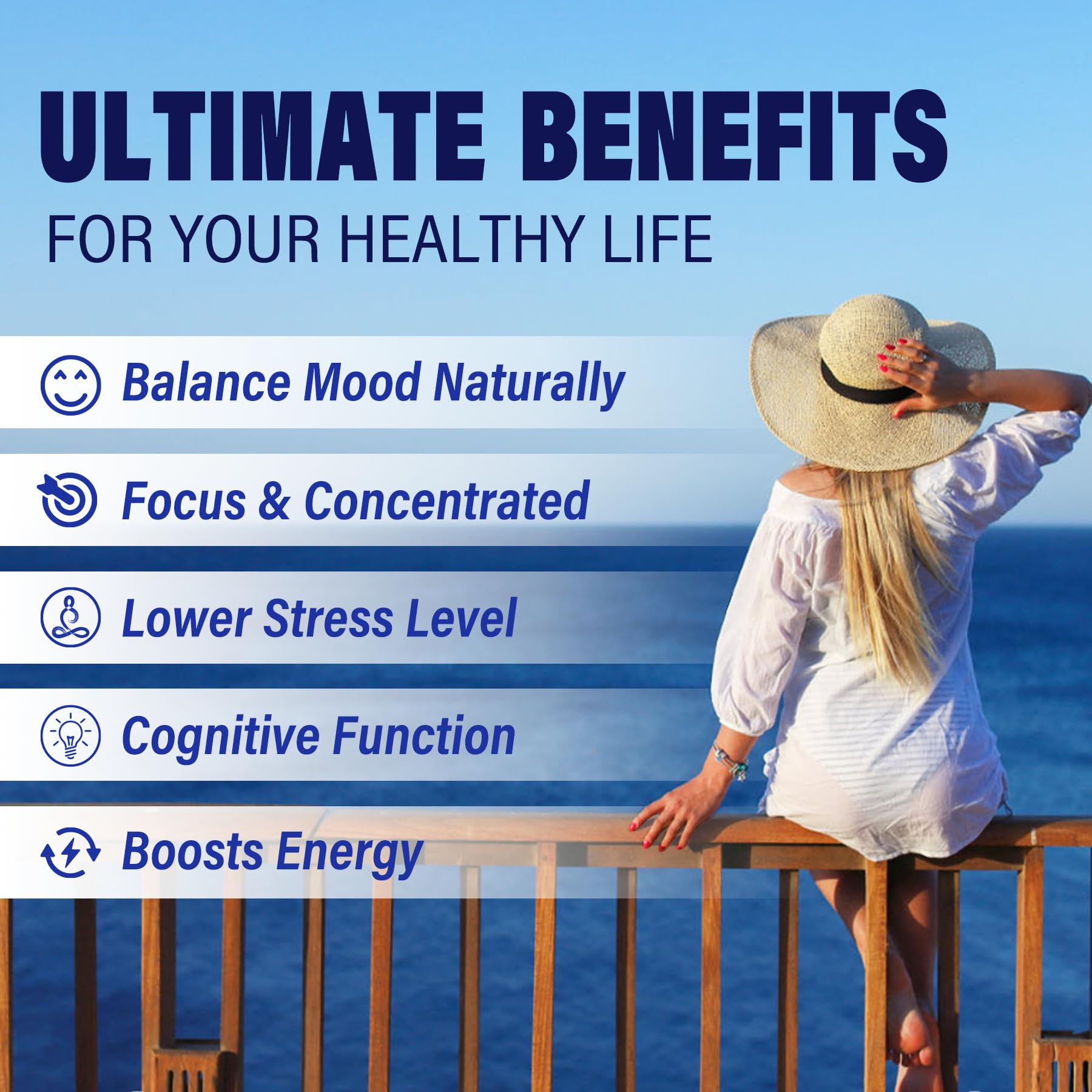 EnvyDeal L Tyrosine Gummies ashwagandha bottle emphasizes stress support potential