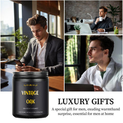 Long burn time with cotton wick supports extended evenings of relaxation.