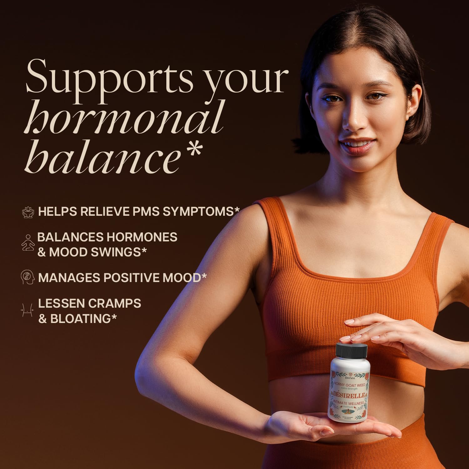 Enyvia Libido Booster daily dose image emphasizes routine use for consistent support