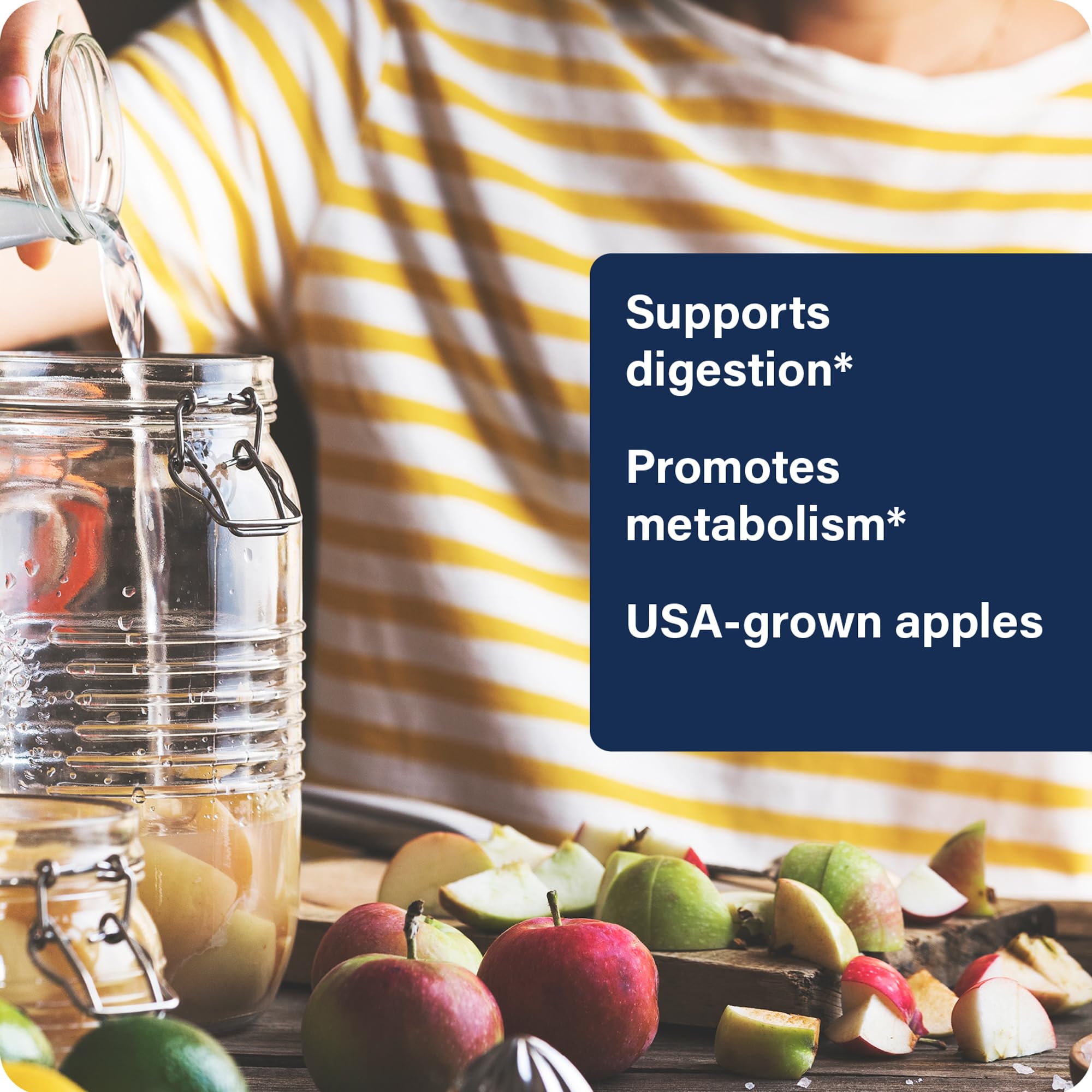 Enzyme Science bottle emphasizes allergen-free, GMO-free, everyday wellness.