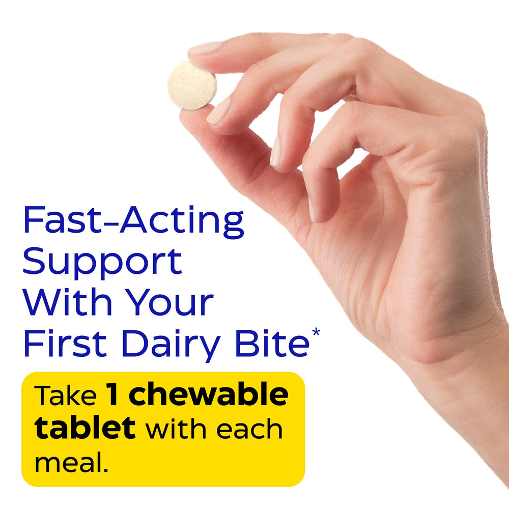 Enzymedica DairyAssist fast-acting use with dairy meals in daily dining