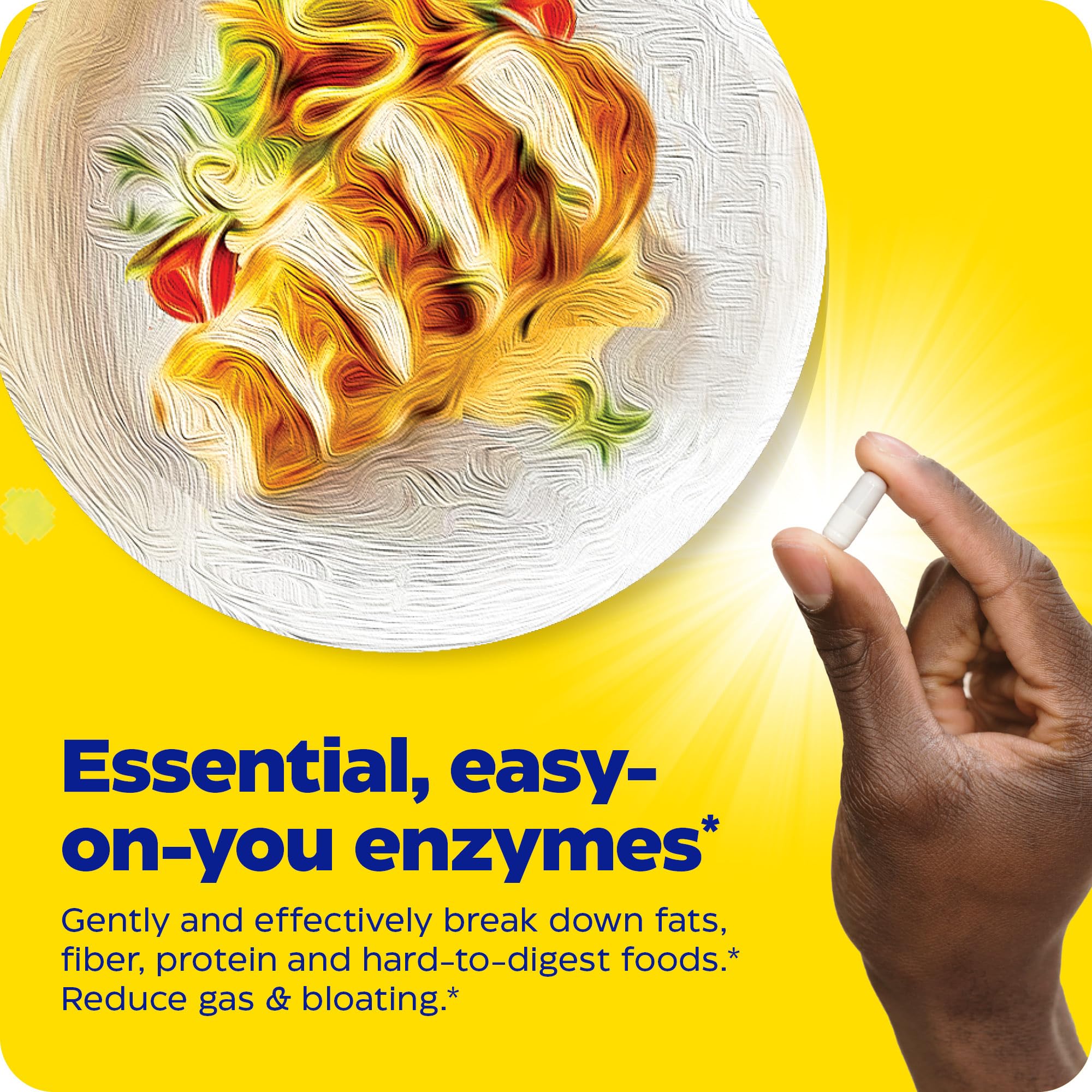 Enzymedica Digest Basic gluten-free icon reinforces allergen-friendly formula.