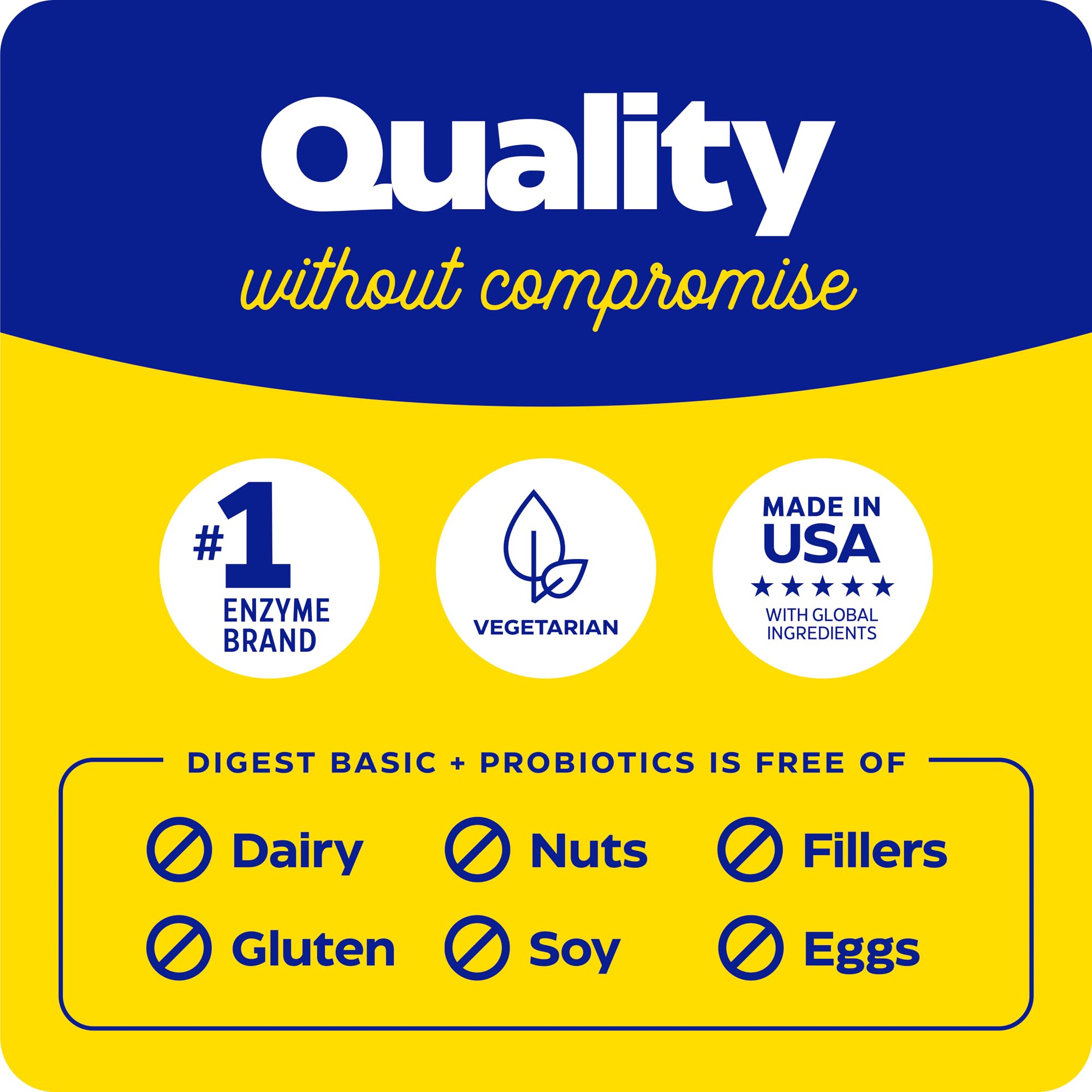 Gluten-free, dairy-free formula with no artificial colors or flavors