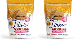 Enzymedica Digest Gold Fiber Cookies Harvest Oat front package view for daily fiber