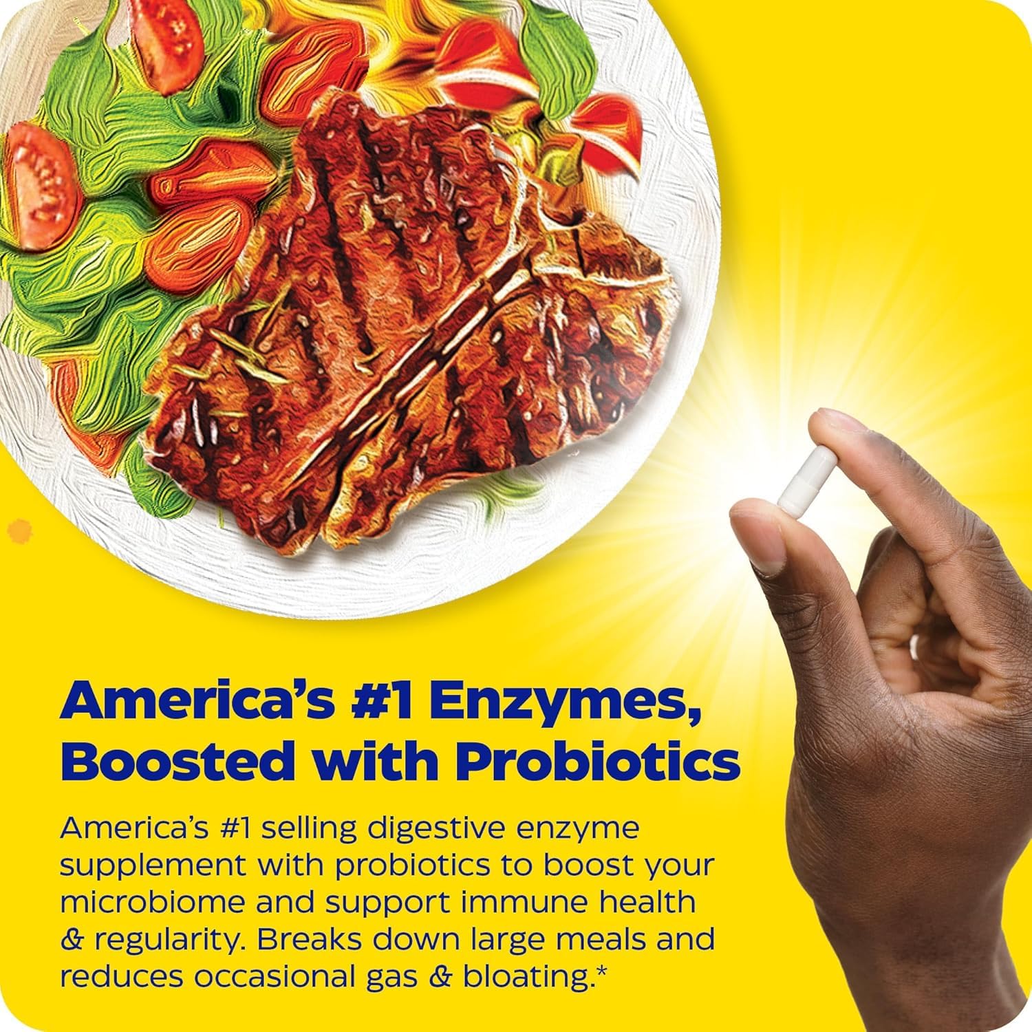 Sealed Enzymedica Digest Gold bottle ensuring freshness and quality.