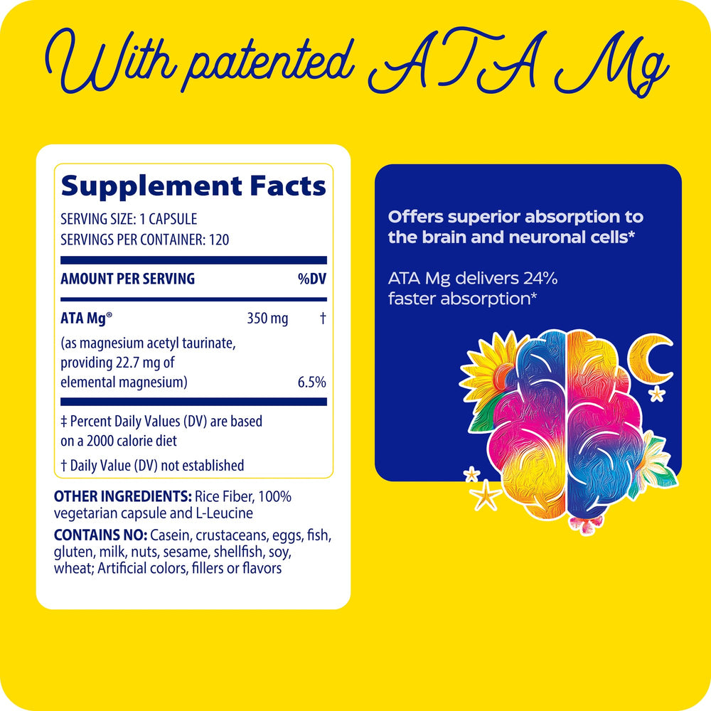 Relaxed user after taking Enzymedica Magnesium Mind for focus