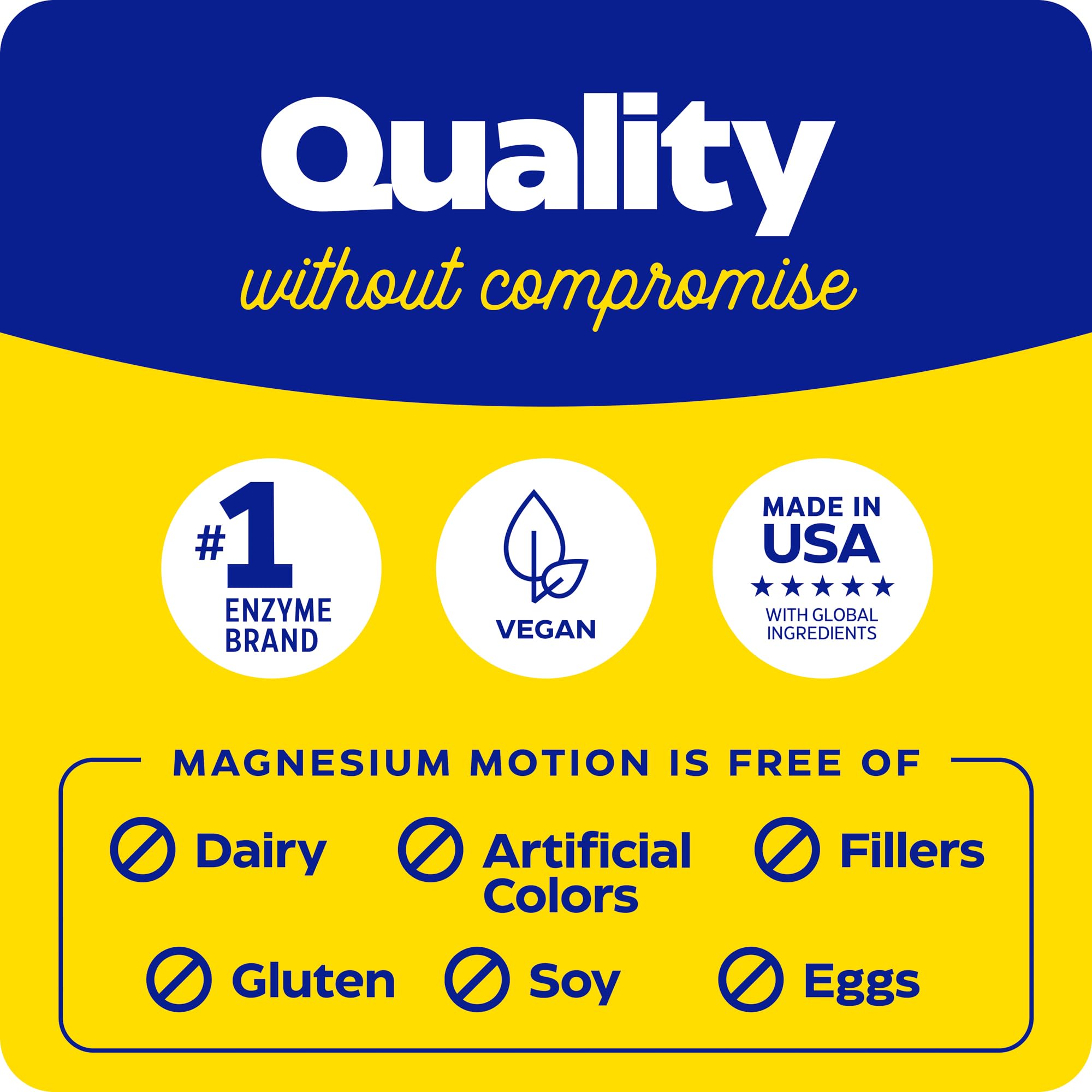 Enzymedica Magnesium Motion packaging on a clean countertop