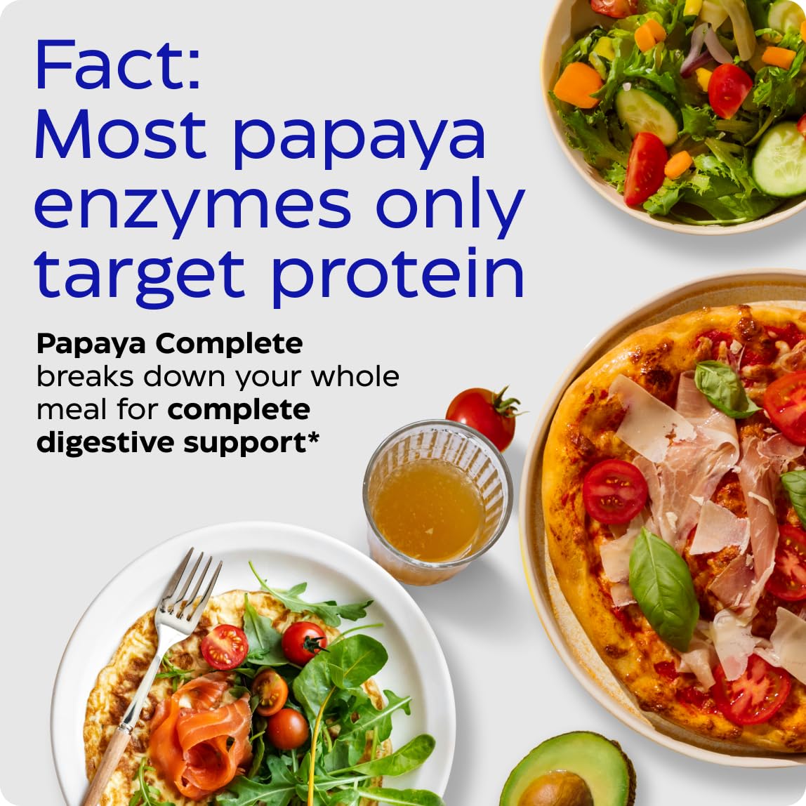 Enzymedica Papaya Enzimas Etiqueta Orgánica: ingredientes orgánicos que inspiran confianza