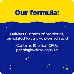 Enzymedica Pro-Bio ingredients label detailing probiotic variety