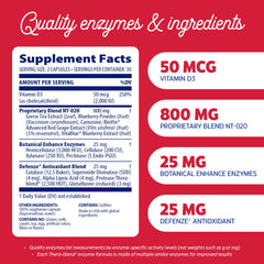 Enzymedica Stem XCell capsules shown for daily use and wellness.