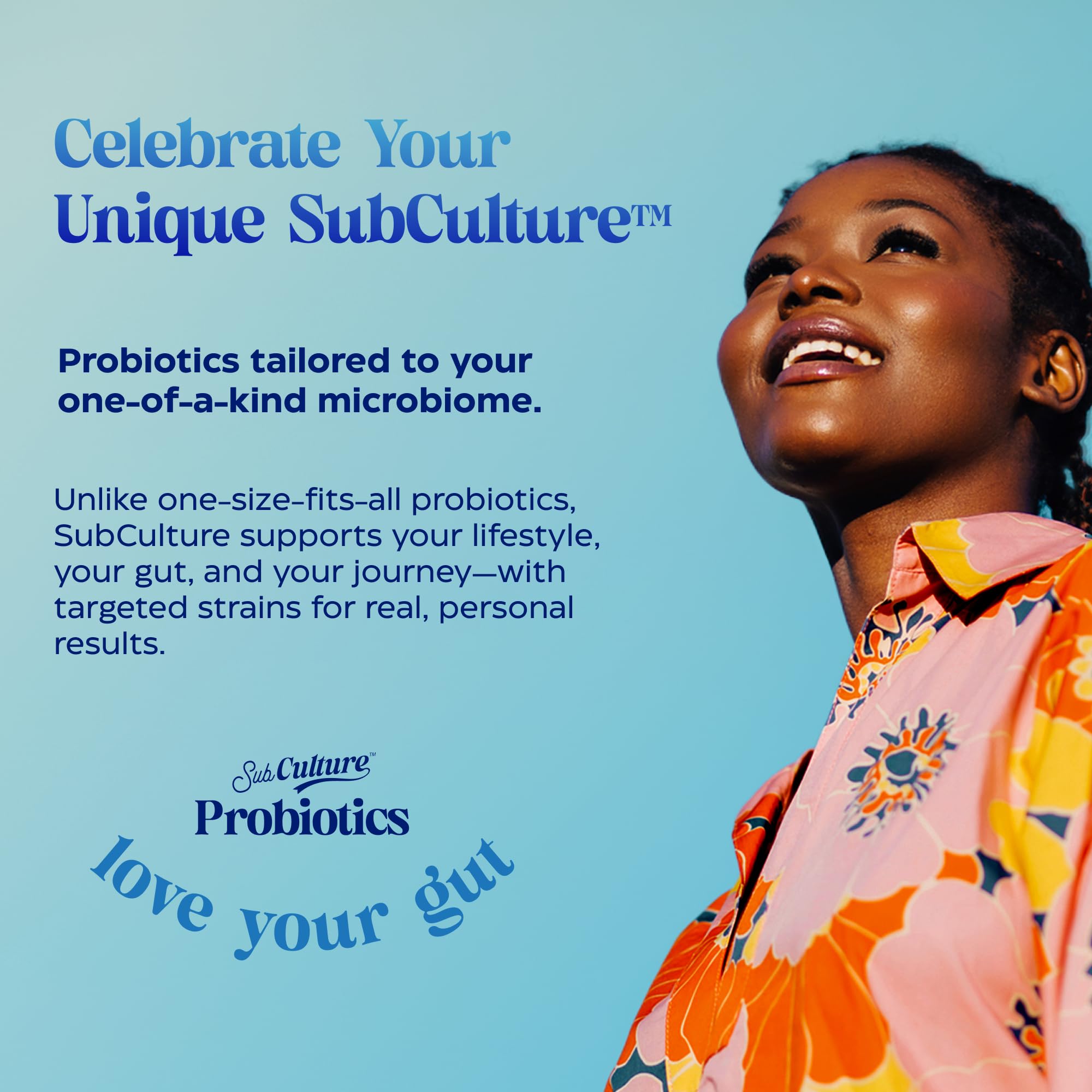 Vaginal health symbol associated with probiotic strains in the blend