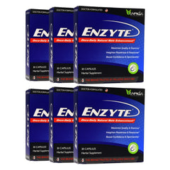 Enzyte bottle-front view highlighting premium packaging for daily stamina support