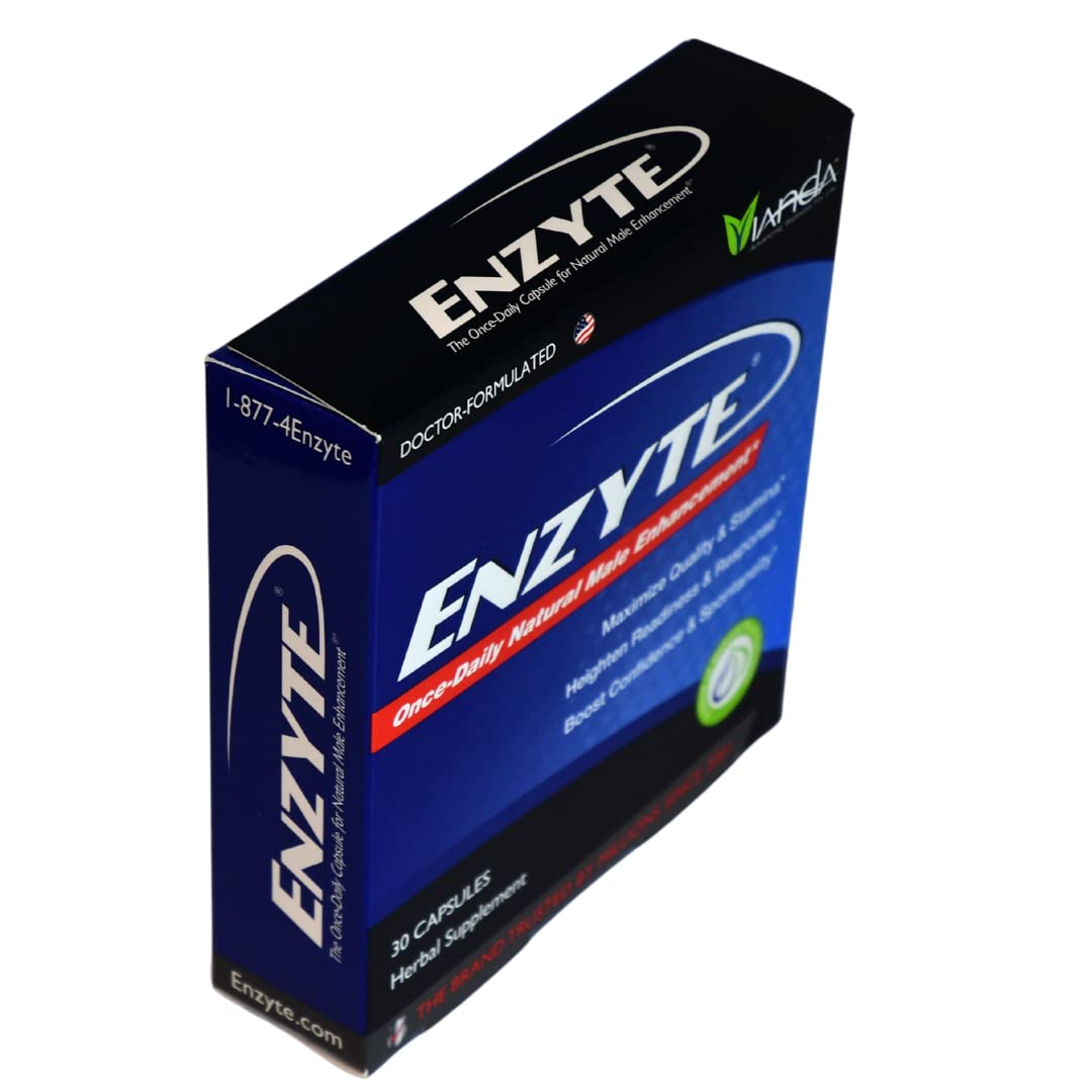 Enzyte label-detail focusing on ingredients like ginseng and gingko for cardiovascular support