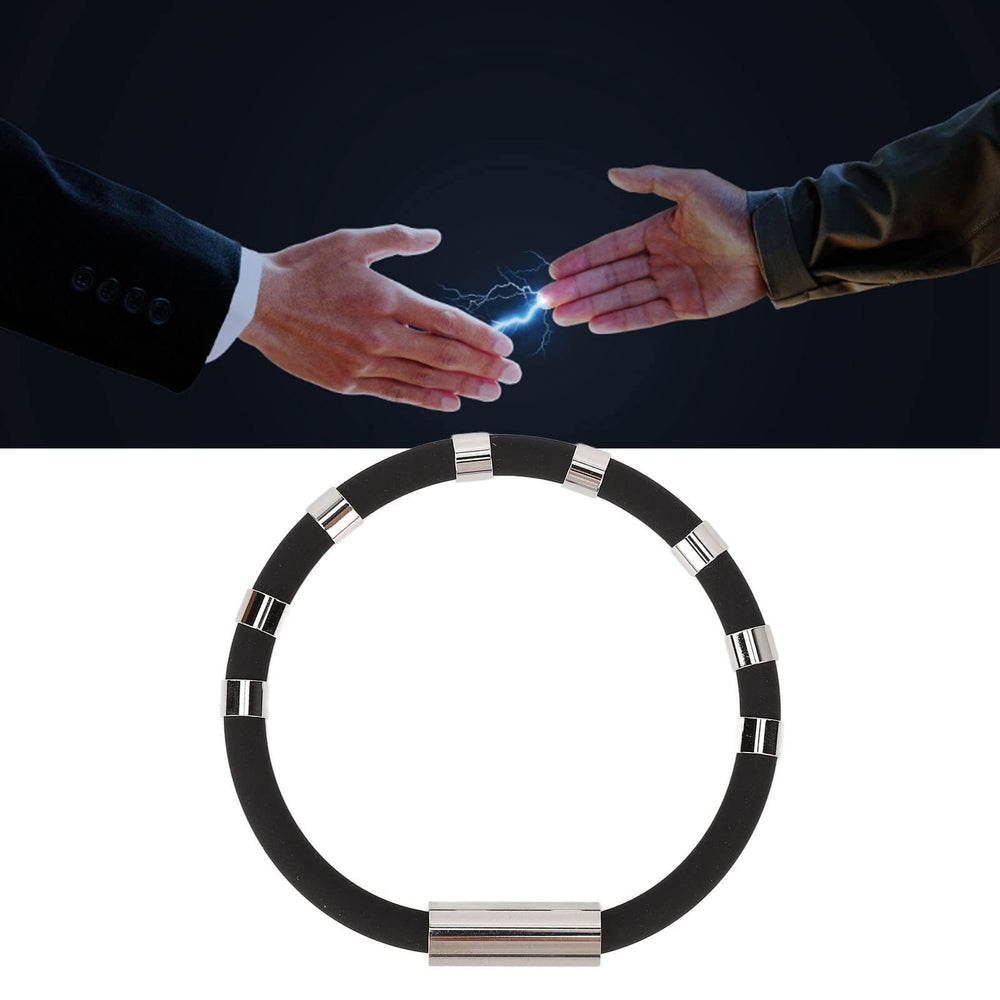 Premium silicone anti-static bracelet, odor-free and washable for everyday use