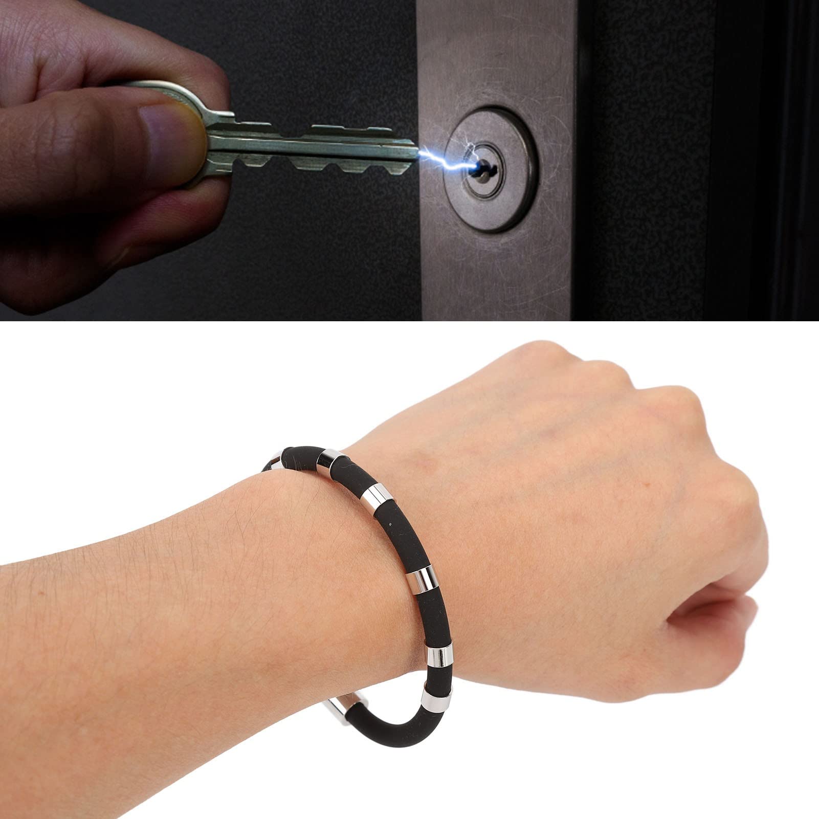 Waterproof ENZZ wristband suitable for running, cycling, and gym sessions