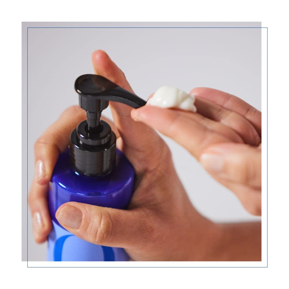 EO hand soap bottle closeup shows non-sulfate formula supporting mild cleansing.
