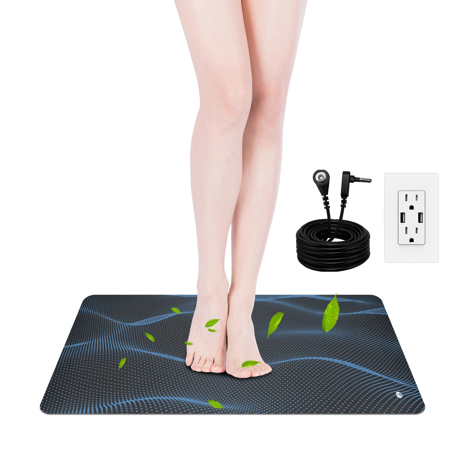 EOHELGRO Grounding Mat for sleeping showing a soft, inviting surface for rest and comfort