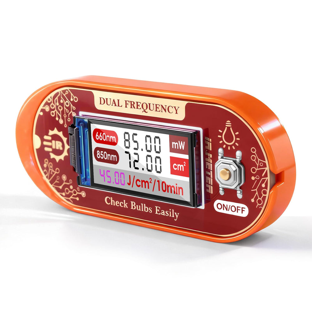 Epinuo meter with clear bright display shows readings at a glance