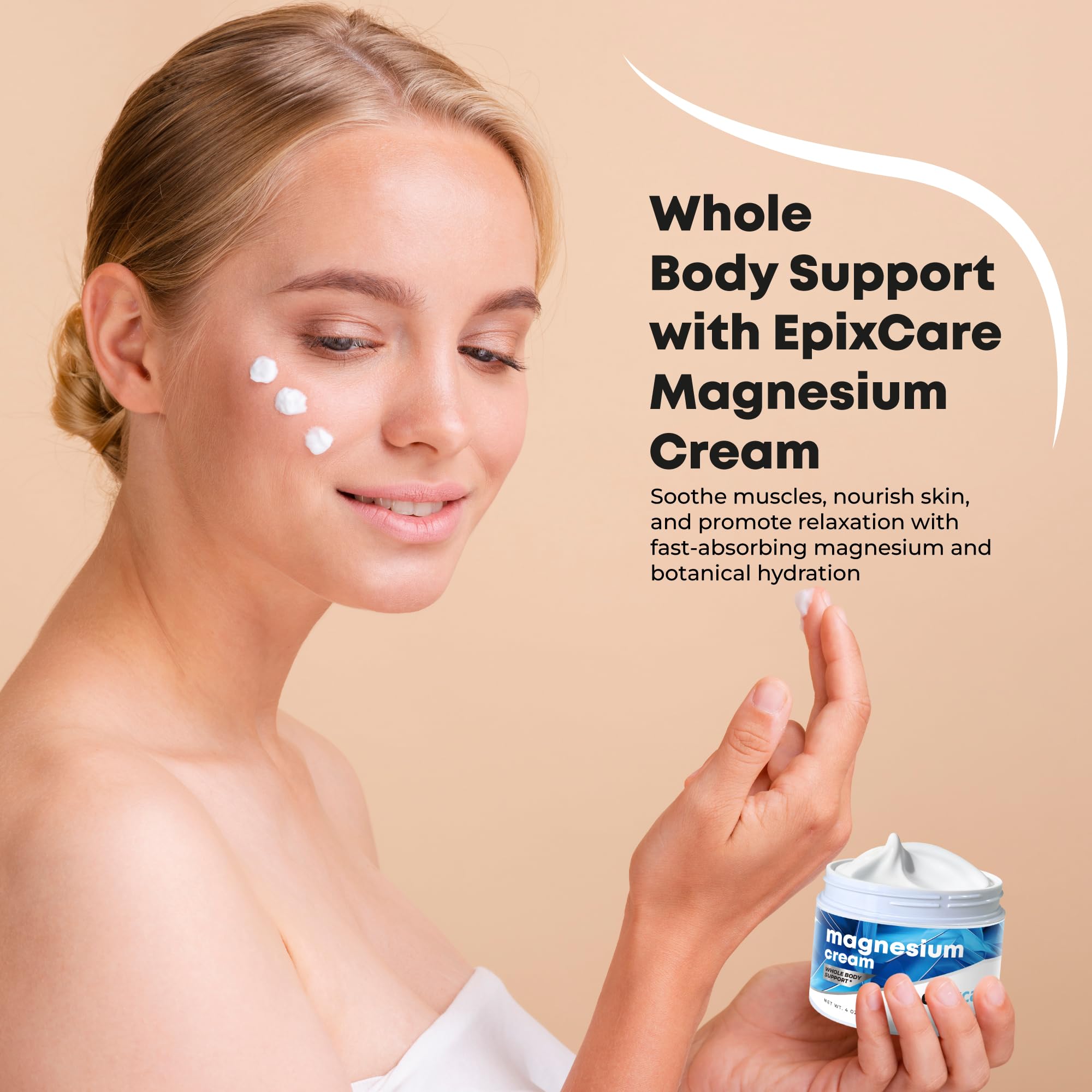 Lavender aroma from EpixCare Magnesium Cream for relaxing routines.
