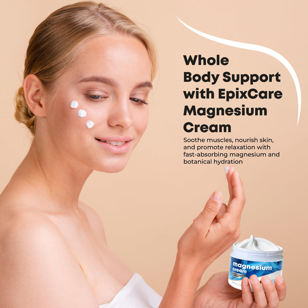 Lavender aroma from EpixCare Magnesium Cream for relaxing routines.