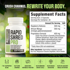 EPN Rapid Shred PRO bottle side view highlighting compact dosing
