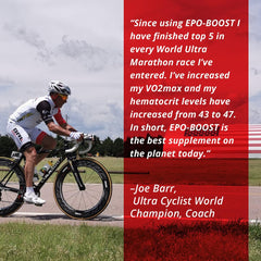 EPO-Boost label highlights echinacea and dandelion root ingredients.