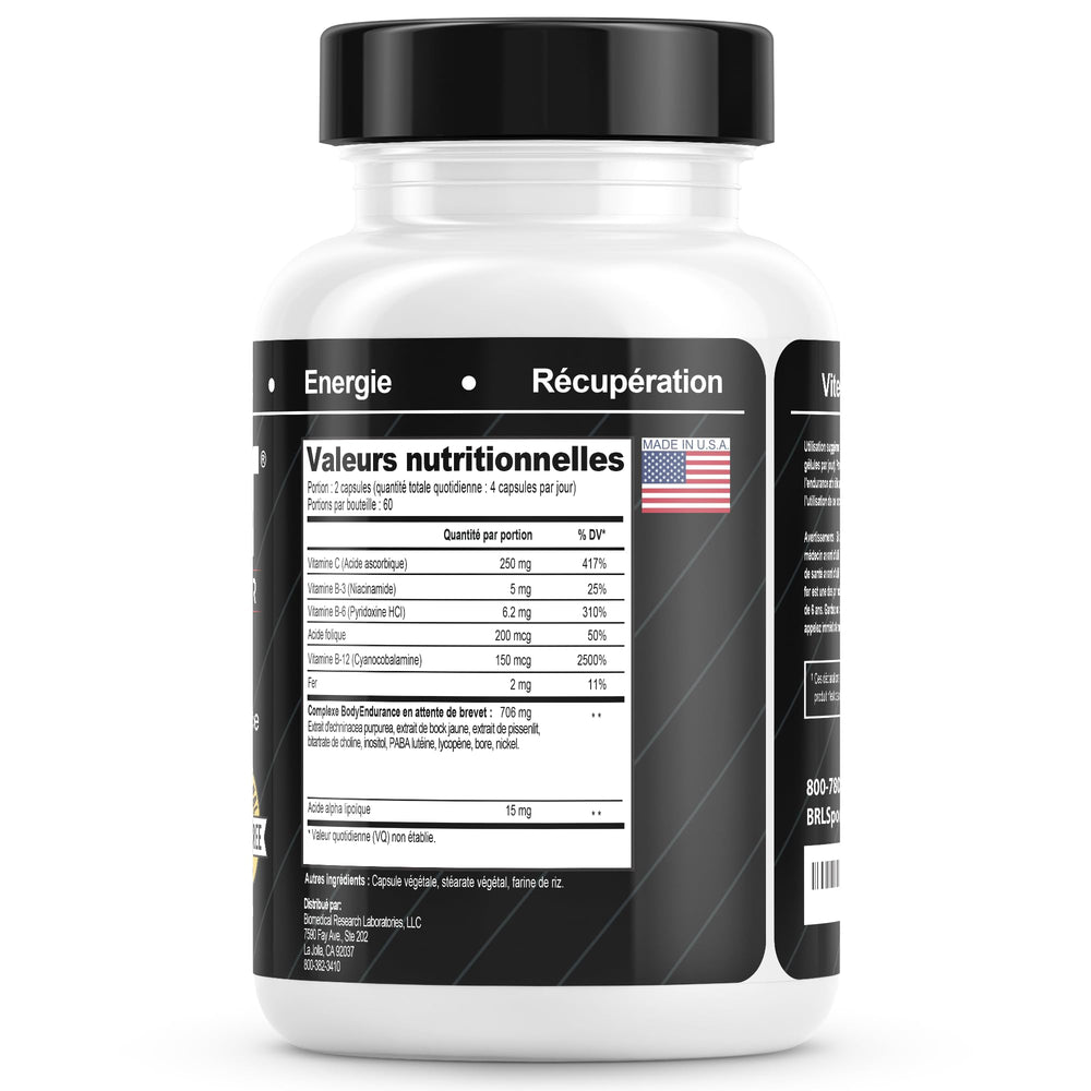 Made in USA facility badge on packaging indicates high production standards.