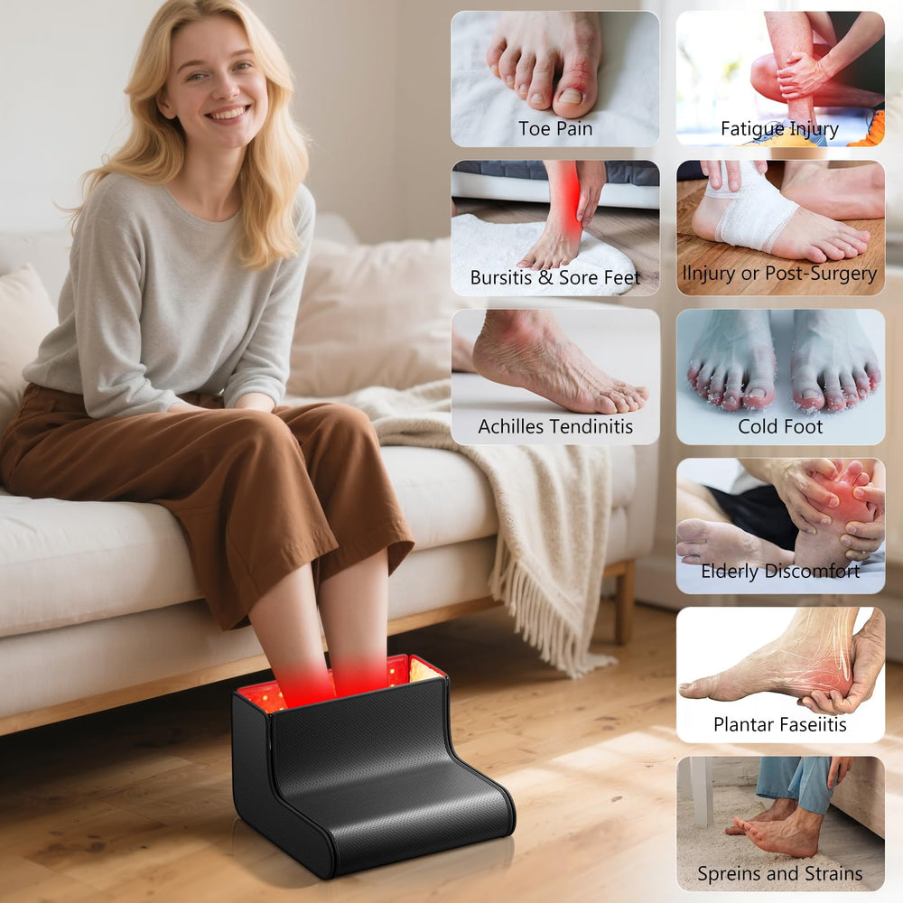 EPOE supports ankle and foot relief during daily activity with even exposure.