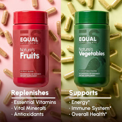 Equal Supplements GMP-certified label on packaging for quality manufacturing