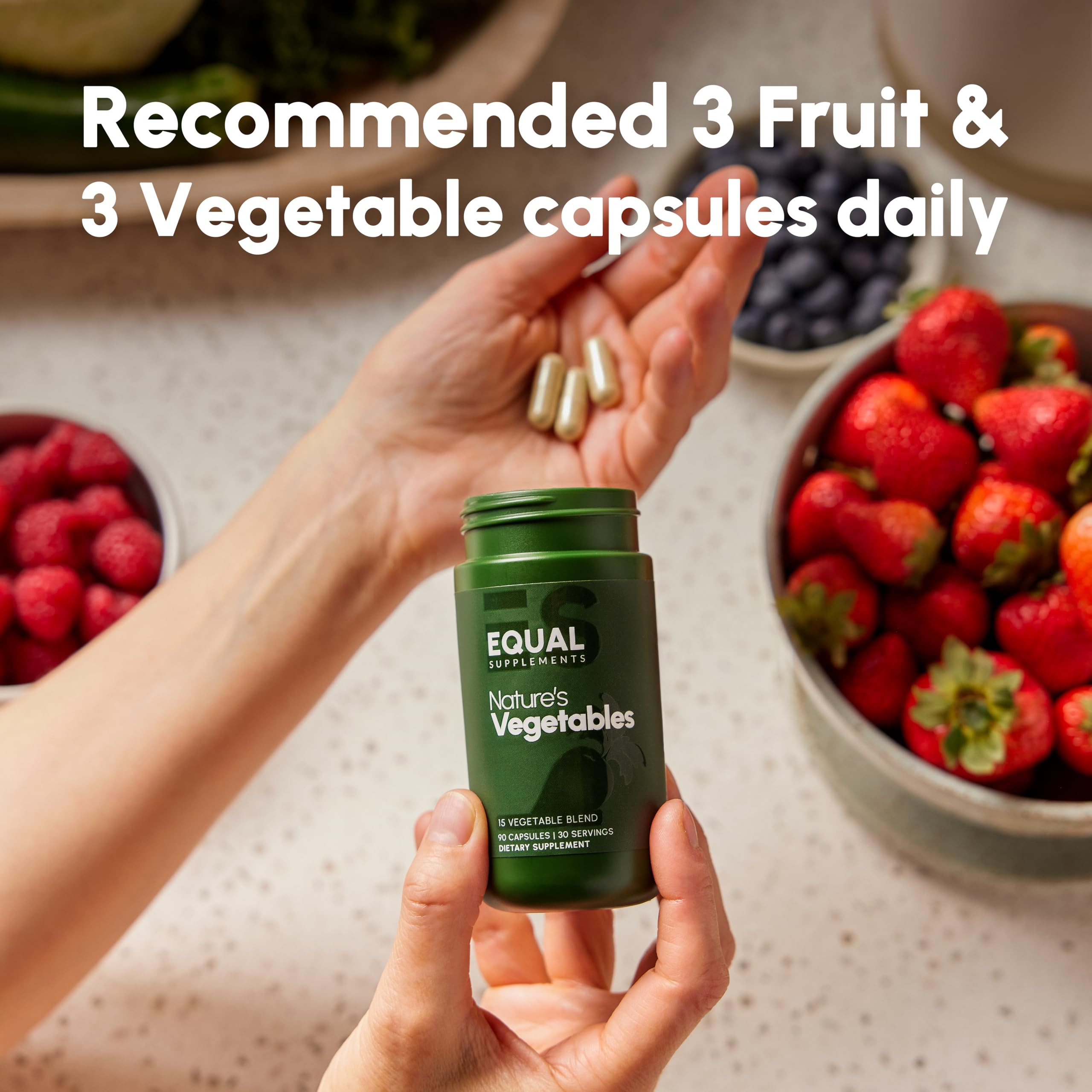 Equal Supplements packaging shows gluten-free and keto-friendly options
