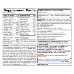 Equate Mature Adult 50+ capsules close-up shows an easy daily supplement.