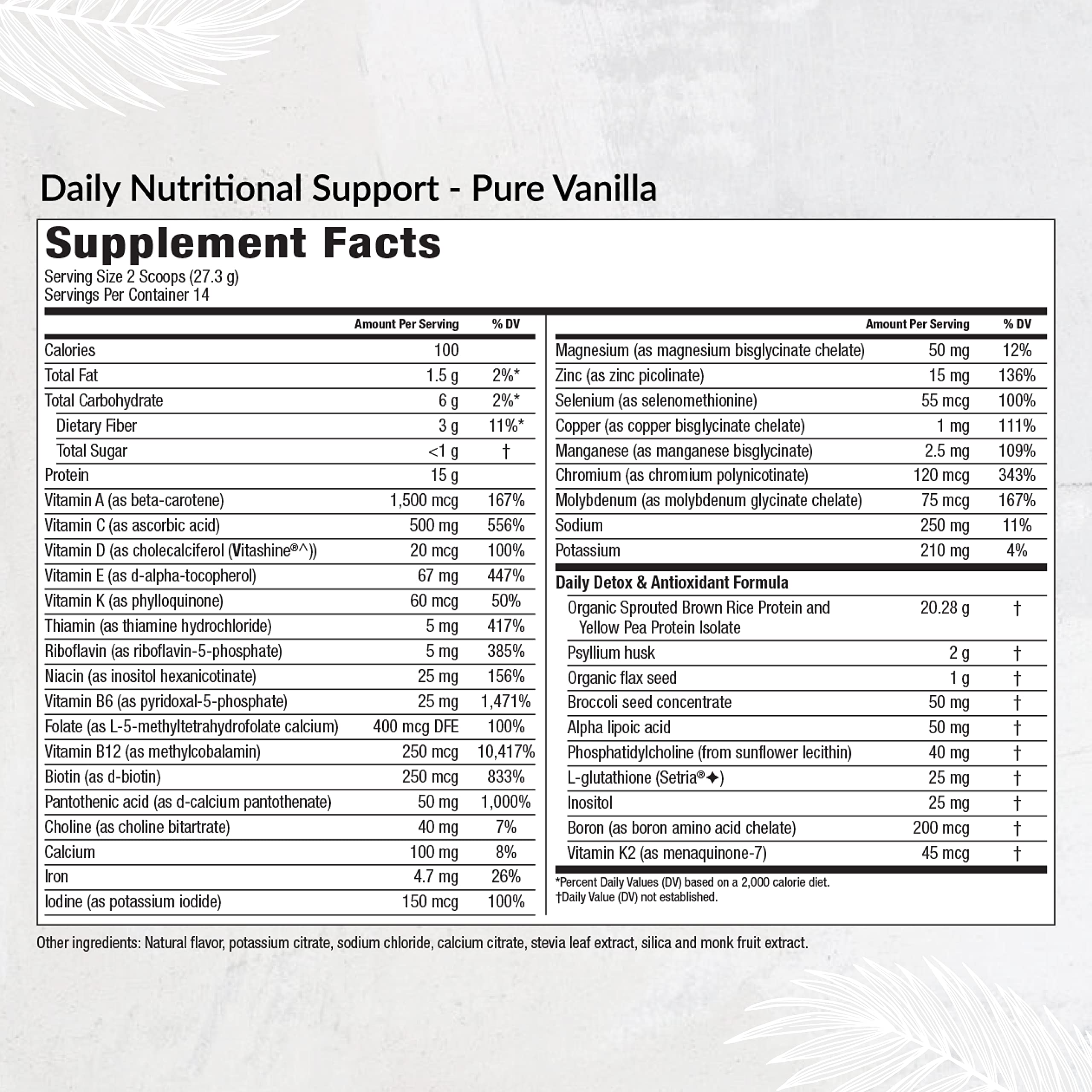 Equilife vanilla plant protein powder for plant based meals and sustained energy.