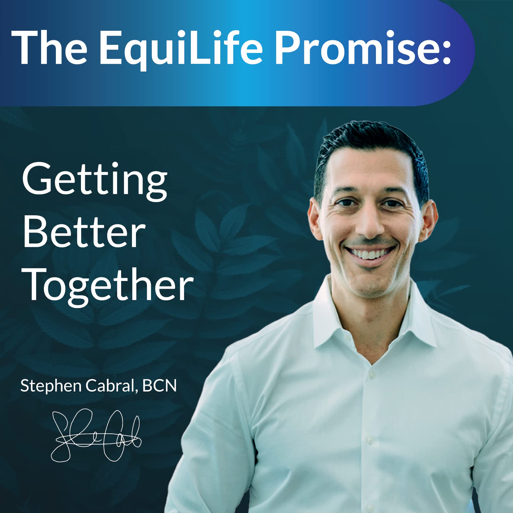 Equilife Florafilm bottle cap detail signals freshness