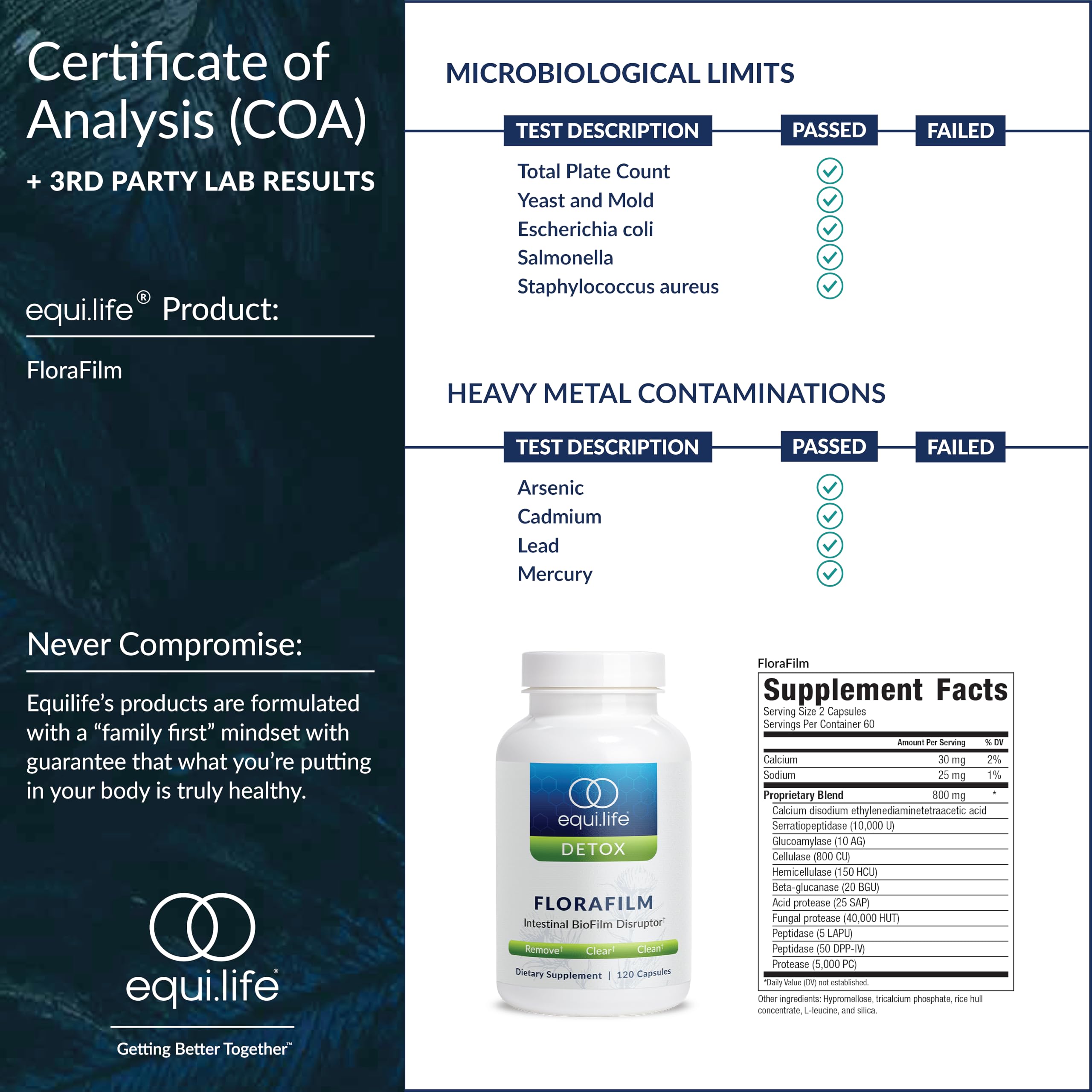 Equilife Florafilm calm gut concept image with wellness vibe