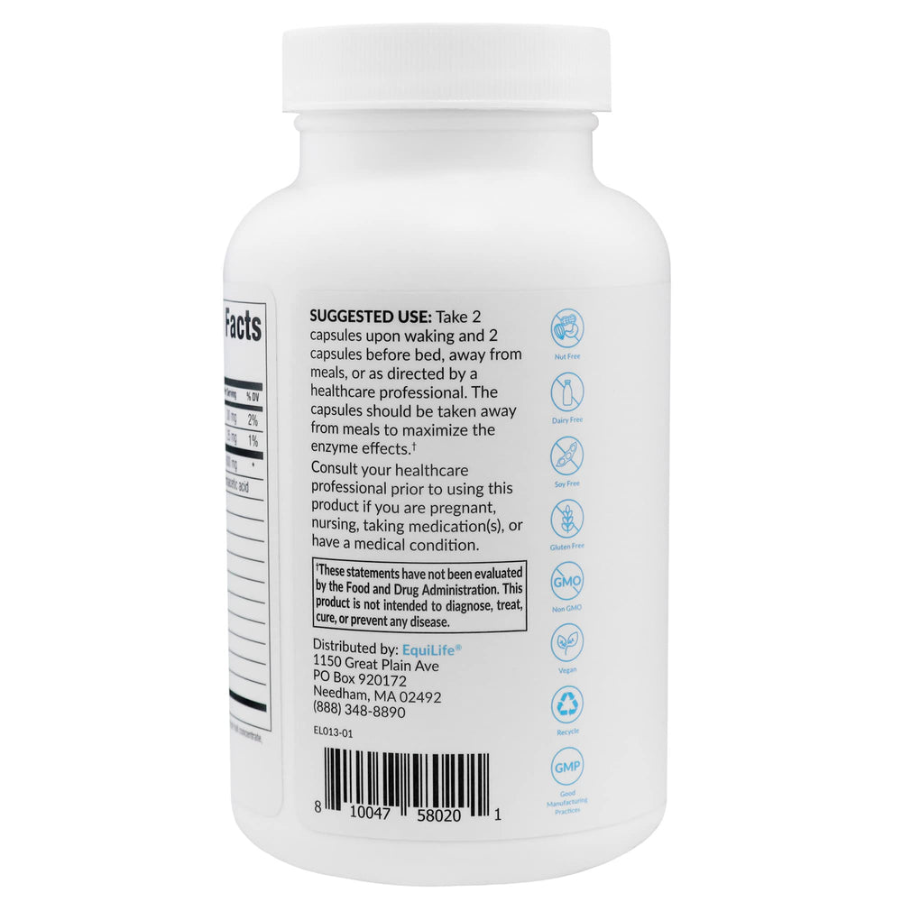 Equilife Florafilm digestive regularity scene shows easy daily capsules
