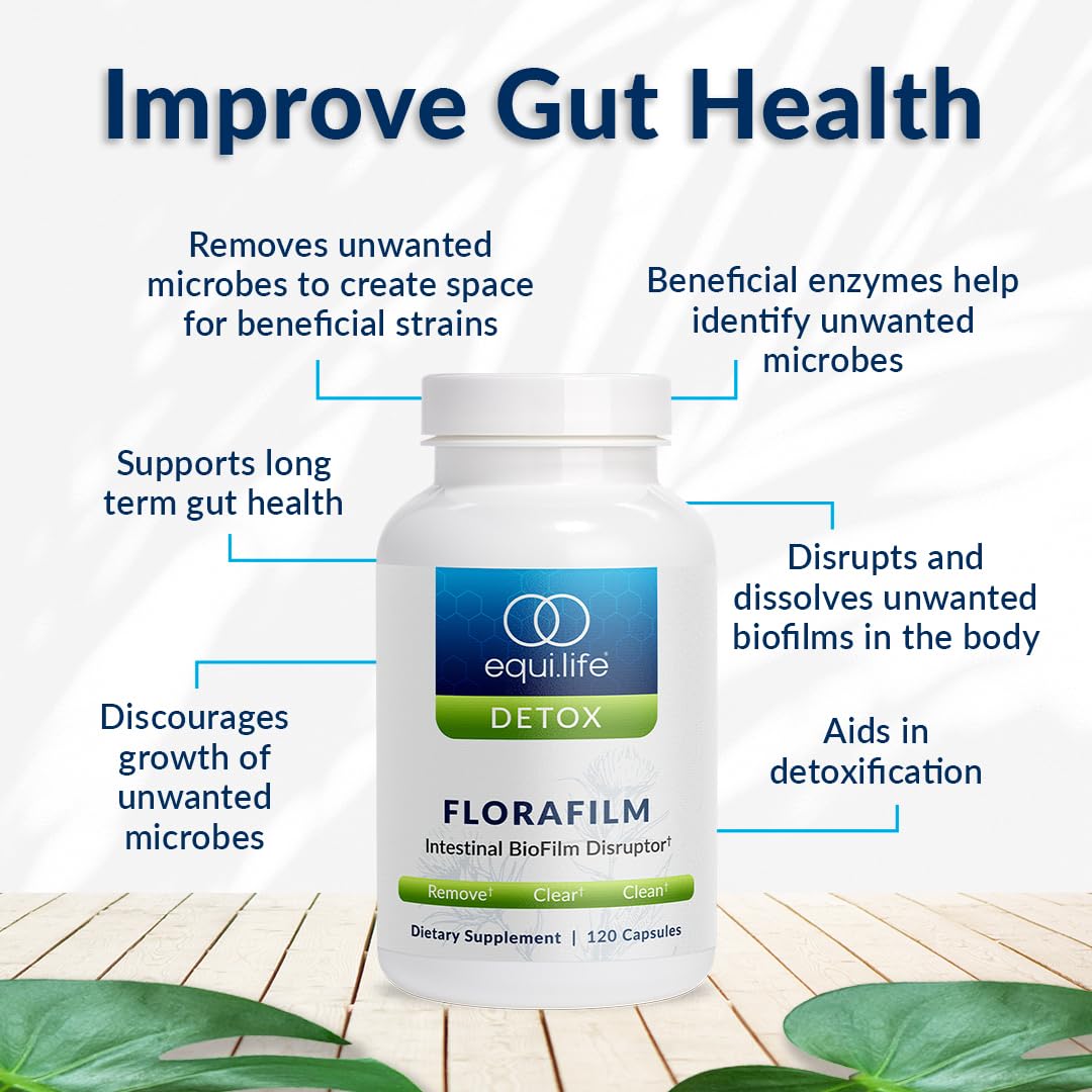 Equilife Florafilm vegan non-GMO capsules emphasize clean-label formulation