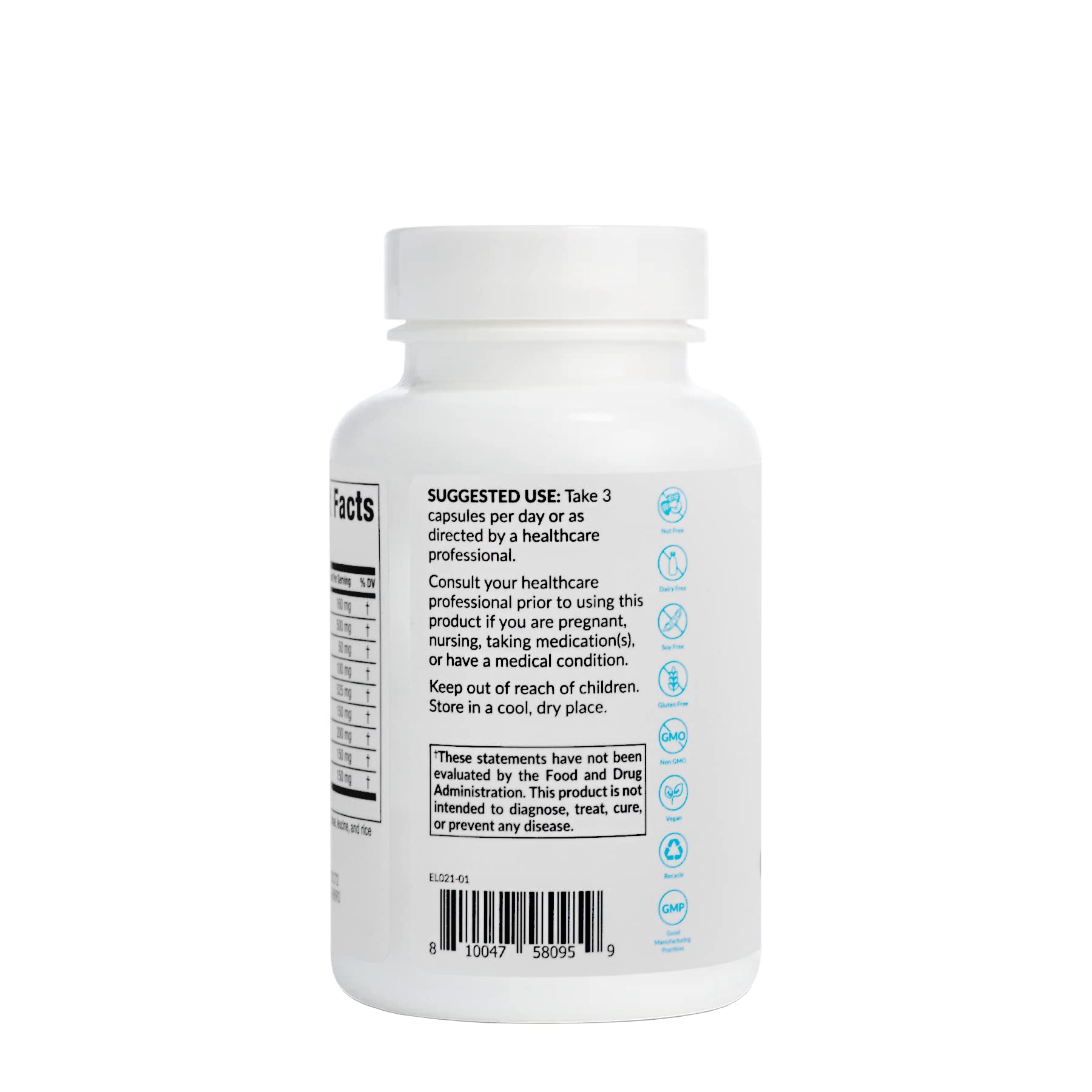 Equilife Hormone Balance capsules close-up ideal for daily balance support.