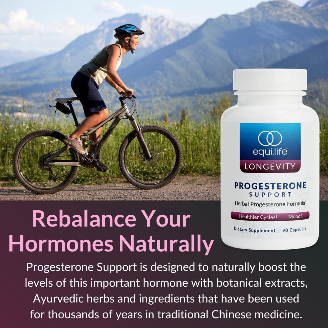 Equilife Hormone Balance featuring Cramp Bark for gentle monthly rhythm.