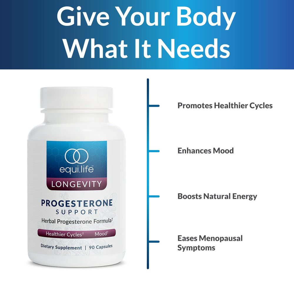 Equilife Hormone Balance with Passion Flower supporting daytime vitality.